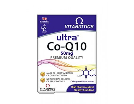 Ultra Coenzyme Q10 50mg. 60 tablets